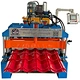Step tile roll forming machine